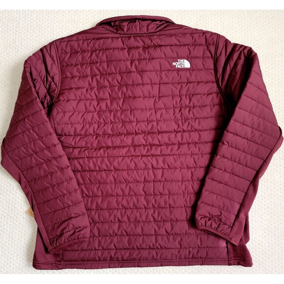 NWT The North Face Canyonlands Hybrid Alpine Plum Slim Fit Puffer Jacket XXL - Picture 8 of 11